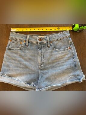 Madewell Light Blue Denim Jean Shorts